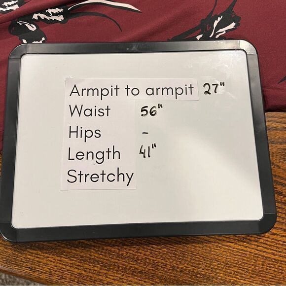 Ellos Long sleeve floral plus size stretchy dress size 2XL - Picture 11 of 14